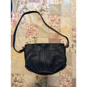 SAS Vintage Blue Genuine Leather Crossbody Bag